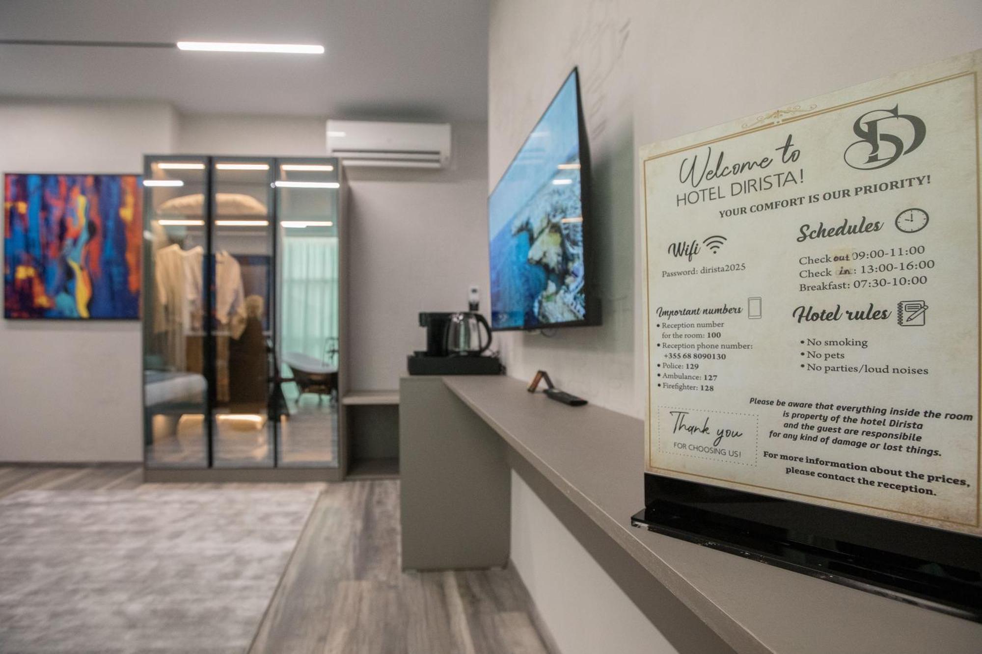 Hotel Dirista Shkoder Ngoại thất bức ảnh